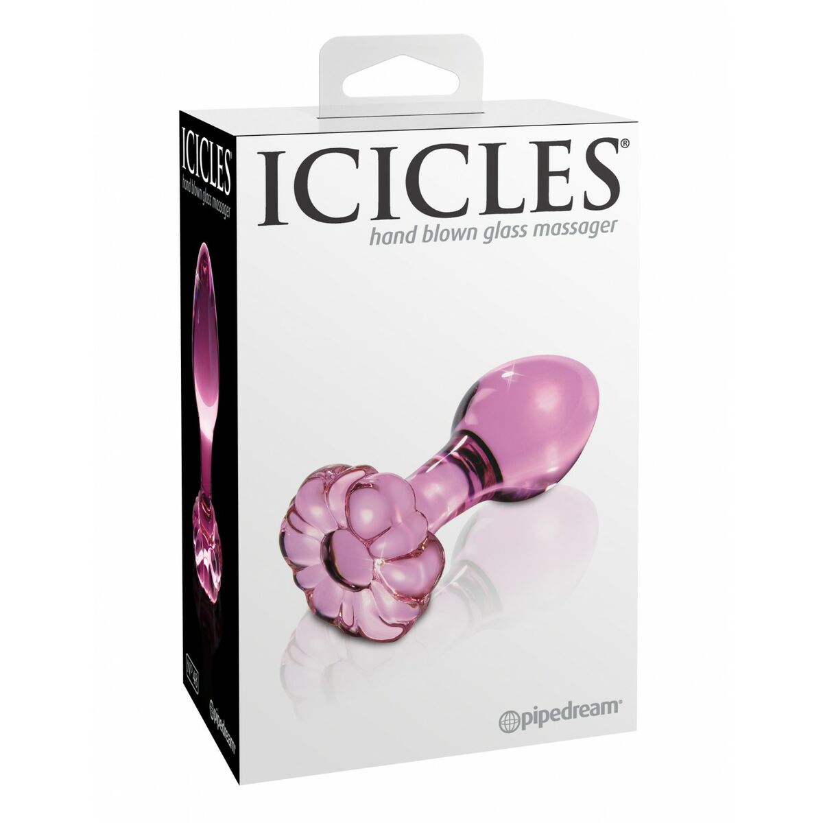 Anustappi Pipedream Icicles Pinkki